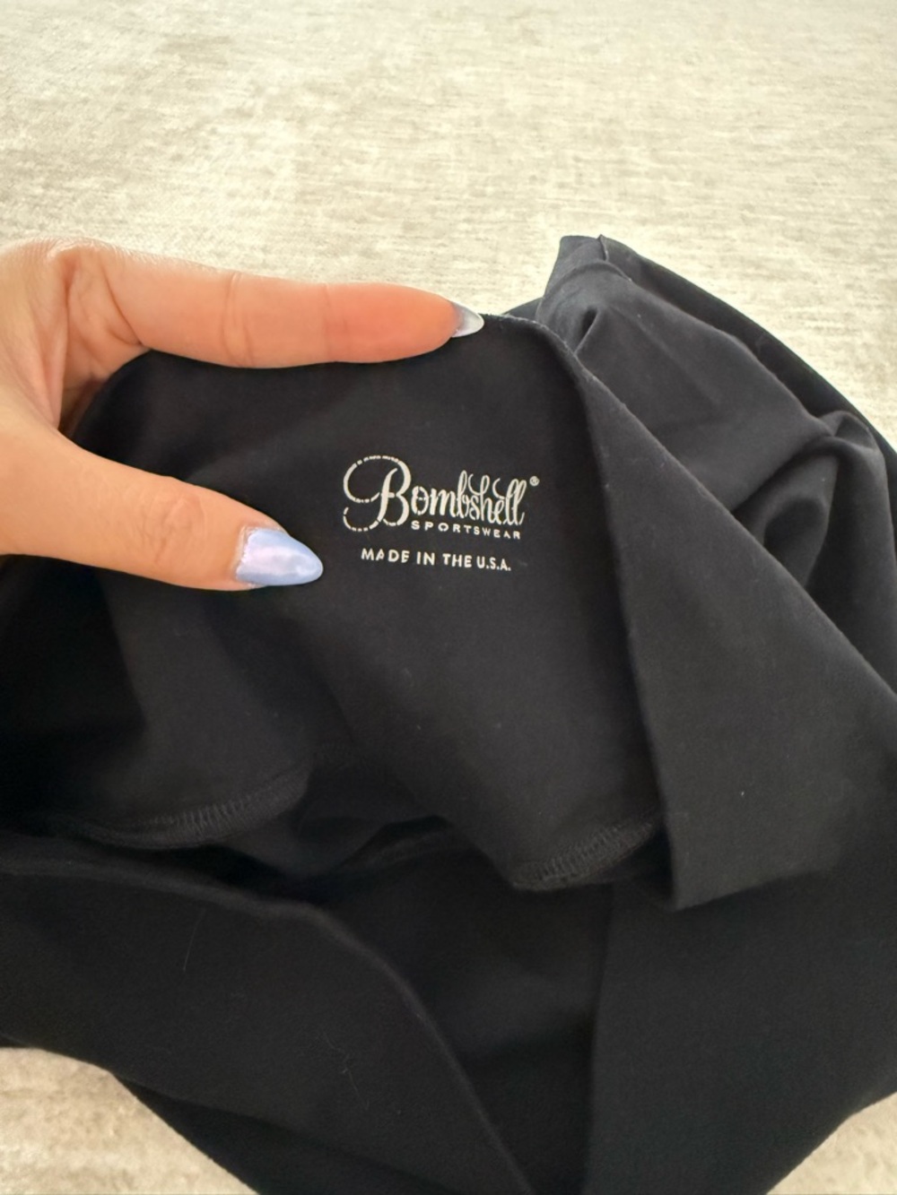 Bombshell Sportswear Contour Legging — Black - Picture 6 of 6